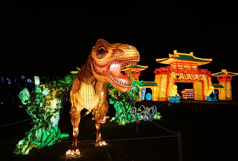 Over 1,000 lanterns will be on display at the Lantern Festival Pop-Up at Liberty Park in Manhattan. Photo courtesy of the event