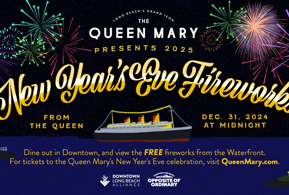 New Year's Eve Fireworks on the Waterfront