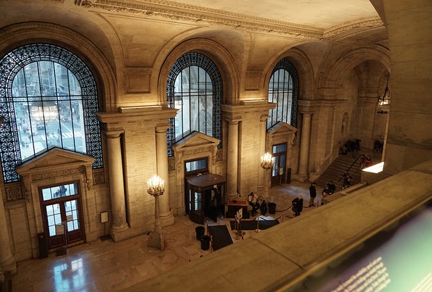 Dating back more than 100 years, the Stephen A. Schwarzman Building is on the National Register of Historic Places.