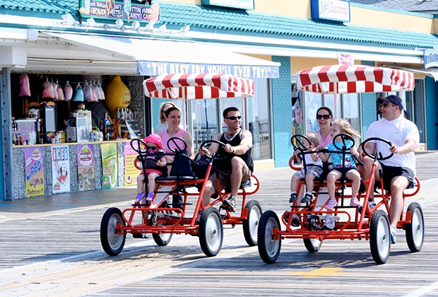Jersey Shore boardwalk Ocean City