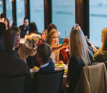 Cheers to Thanksgiving meal prep being done by someone else. Photo courtesy of City Experiences