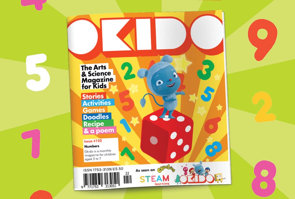 Okido is an excellent magazine for STEAM-loving kids. 