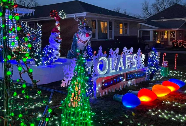 Olaf's Winterland in Elmhurst