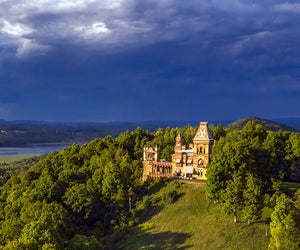Access to Olana’s 250-acre landscape is free, and a visit is a wonderful way to enjoy the outdoors. Photo courtesy of the State Historic Site