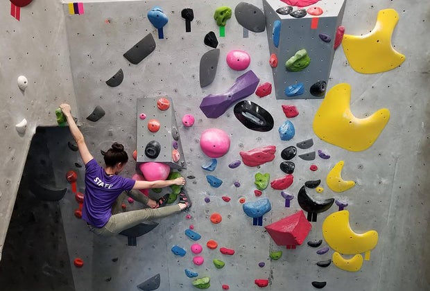 Awesome Indoor Rock Climbing Gyms in Orlando for Kids: Aiguille Rock Climbing Center