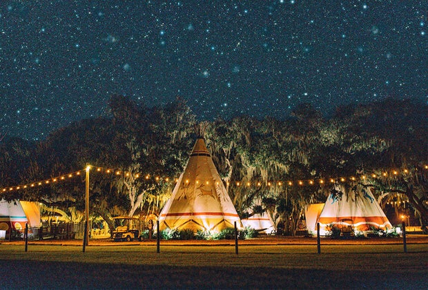 this unique hotel has teepees