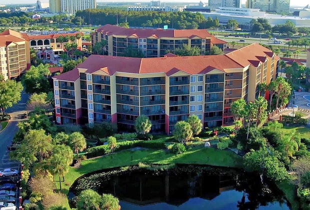 exterior shot of Westgate Lakes Resort & Spa