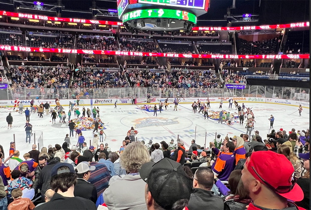 Attending an Orlando Solar Bears Game with Kids
