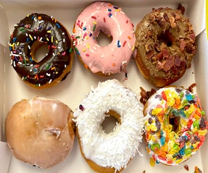 Take a box of deliciousness to-go from Donut King. 
