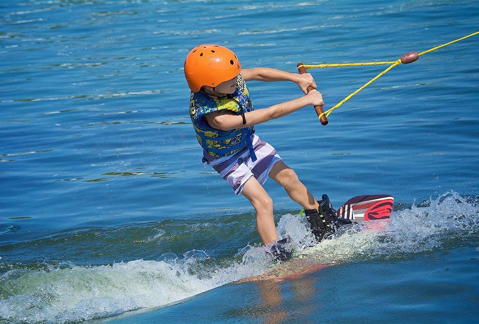Extreme Sports and More Thrilling Activities for Kids in Orlando: Go-Karts, Axe Throwing, and More! Kids can take to the water at Orlando Watersports Complex. Photo by facility