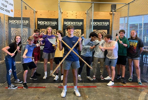 Rockstar Axe Throwing.