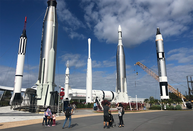 Rocket Garden Florida's Kennedy Space Center with Kids: A NASA-Themed Family Vacation