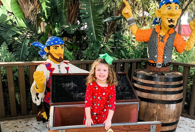 Legoland Florida: Pirate's Cove.