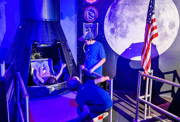 pace-Themed Fun in Orlando for Kids: Wonderworks: Space Discovery Zone