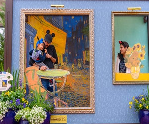 Discover artwork, dazzling entertainment, and palate-pleasing cuisine at the Epcot International Festival of the Art, which kicks off this weekend. Photo courtesy WDW