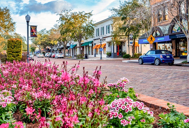 Winter Park Florida Park Avenue Shopping District
