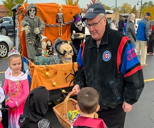 Our Lady of Perpetual Help Trunk-or-Treat in Chicago. Photo courtesy of the event