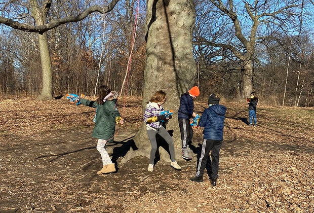 Laser Tag Party Easy DIY outdoor birthday party ideas cool enough for big kids!