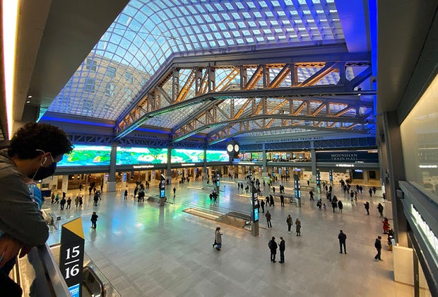 2021 started with the debut of the Moynihan Train Hall