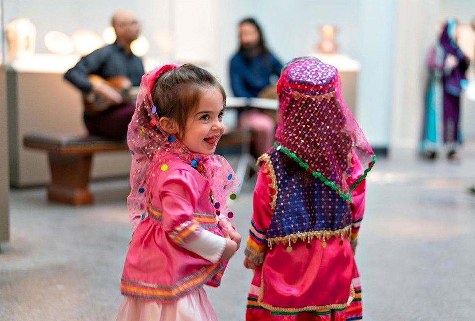 Enjoy a Persian New Year festival, and don't forget your costume. Photo courtesy of National Museum of Asian Art