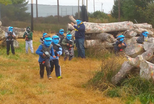 Top Kids' Birthday Party Places Near DC: Pev's Paintball Park