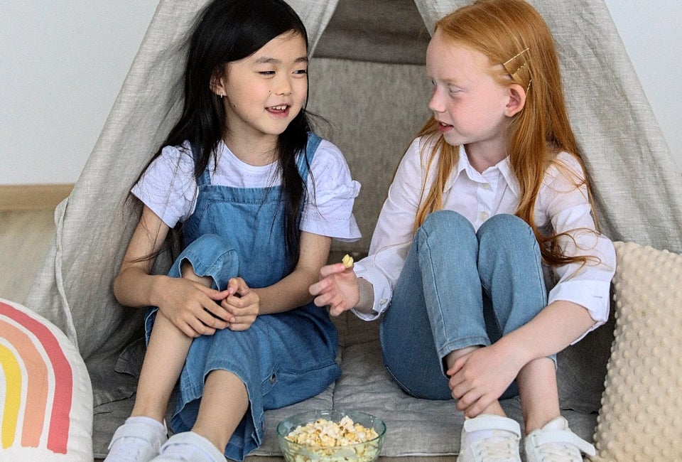 Indoor Activities for Kids: Have a Living Room Camp Out Build a fort or pitch a tent in the living room to get started.