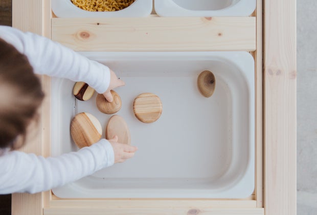 Exercise Games: Sensory bins