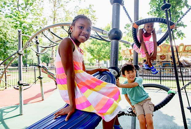 Franklin Square Playground ;Spring Break 2024: 27 Fun Things To Do in Philly