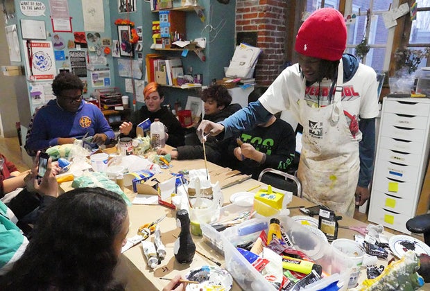 Free And Cheap Afterschool Programs for Philadelphia Kids Fleisher Art Memorial’s Teen Lounge