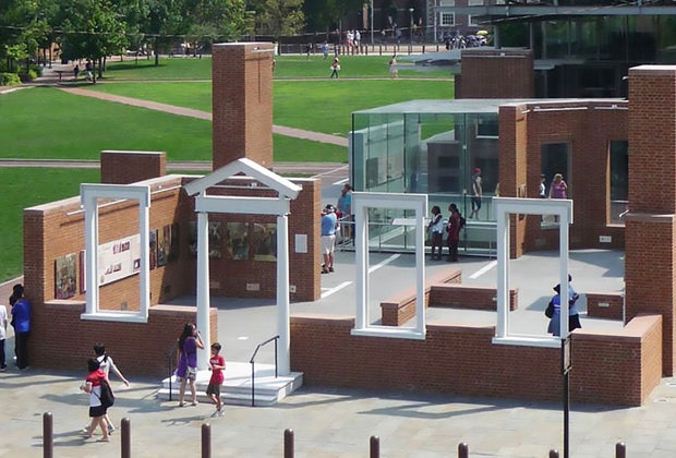 President's House Site Visiting Historic Philadelphia with Kids