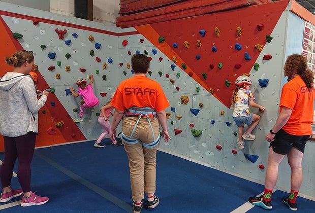 Indoor Rock Climbing for Philly Area Families: Doylestown Rock Gym