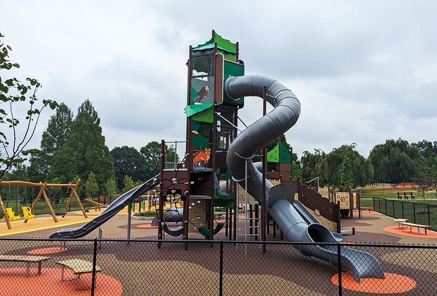 Rose Tree Park playground