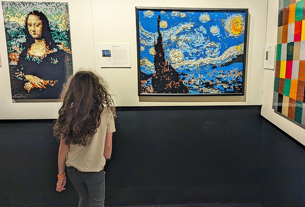 The Franklin Institute's LEGO The Art of the Brick Exhibit