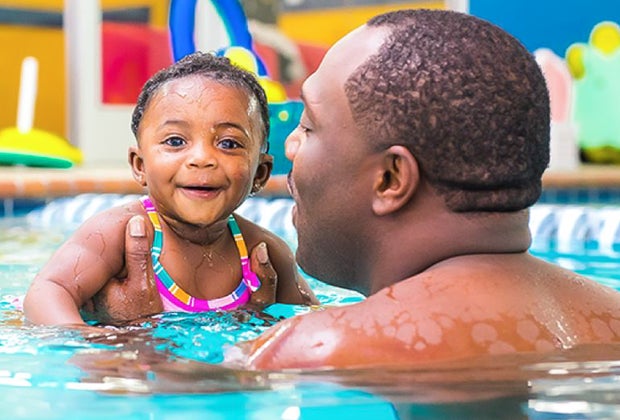 Things To Do with DC Babies: Baby Swimming Lessons