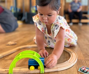 Language and music in the same class is a sweet harmony. Photo courtesy of Baila Baila