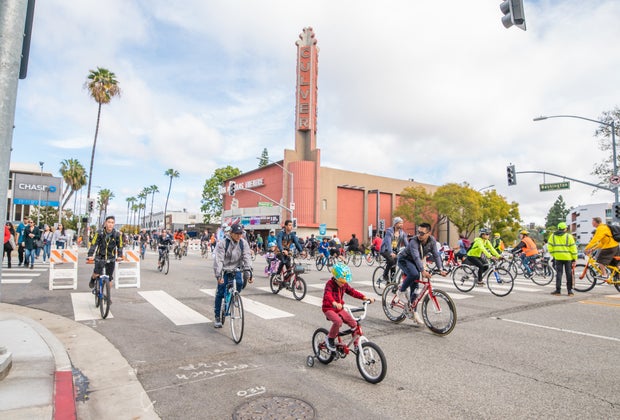 Earth Day Activities in Los Angeles for Kids: Biking at CicLAvia in Los Angeles