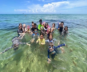 Funky Fish Ocean Camp introduces kids to oceanography and the love of water wildlife. Photo courtesy of Funky Fish Ocean Camp