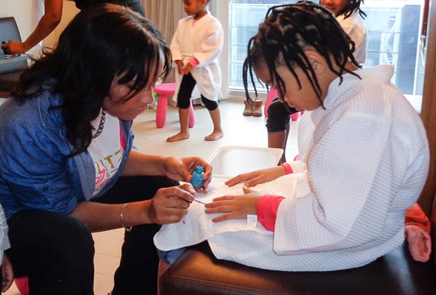 At-Home Kid Spa Parties Near DC: Glitz & Glam