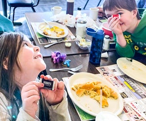 Find a sweet treat for the whole family at the best places for breakfast in Connecticut with kids! Photo courtesy of Hotcakes