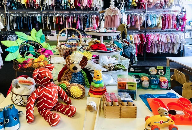 Image of used toys and clothing-Best Consignment Shops in Connecticut