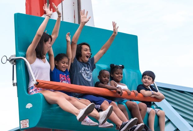 Navy Pier: carnival rides