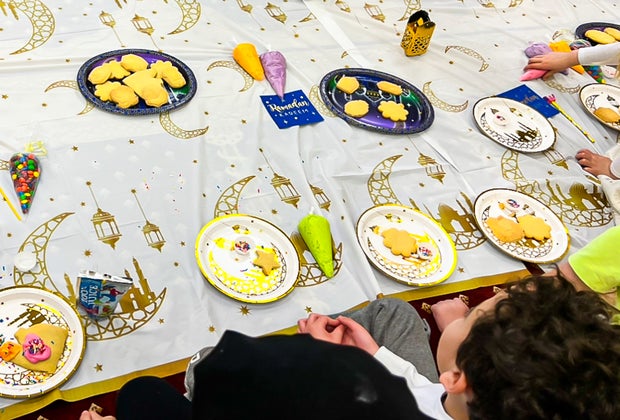 Get special Ramadan cookie cutters to make and decorate Ramadan cookies with kids.