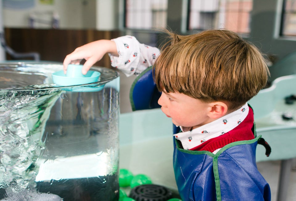 There are lots of interactive exhibits at the Providence Children's Museum. Photo courtesy of the museum