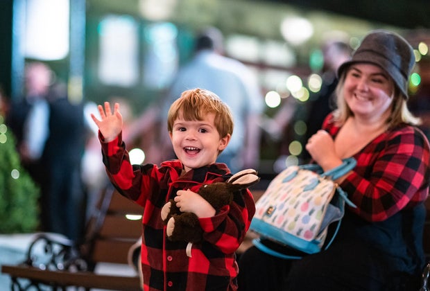 Image of Essex North Pole Express train ride in Connecticut