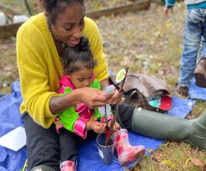 Get them out and exploring the world with these nature classes for Boston kids. Photo  courtesy of Tinkergarten Boston