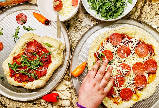 Make your own pizza for Pi day