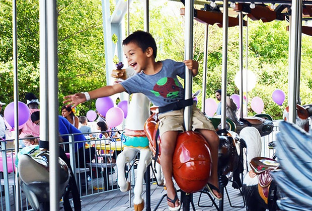 Hudson River Park with kids