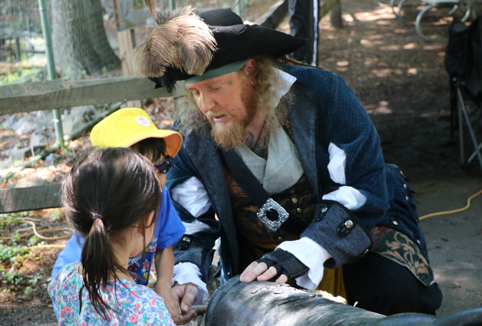 Pirates and Princesses Day at Franklin Park Zoo