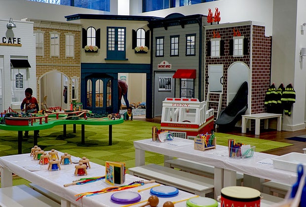 Play Street Museum: View of the play space