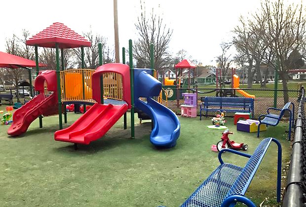 The Wee Play Tot Park located in Memorial Park is perfect for preschoolers